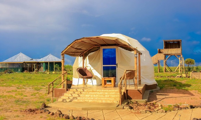 Amboseli Location De VR | Amanya 1-bed Leopard Family With Mt Kilimanjaro vi - Campsite