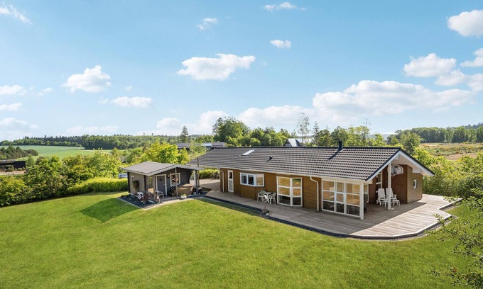 Krejbjerg Maison | Superbe maison à Ejstrupholm avec sauna