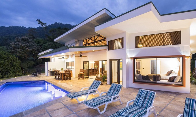 Ciudad Cortes Maison | Maison neuve dans la jungle surplombant l'océan Pacifique