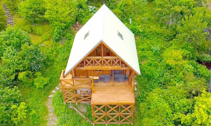 Okawa Cottage | Amazing ocean view A relaxing villa with private onsen and saunaPets ok BBQ ok Tent Sauna / Kamo-gun Shizuoka