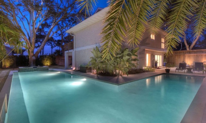 East Beach Maison | Immense piscine privée, bain à remous, vue sur le marais, à quelques pas de la plage, 3 très grands lits