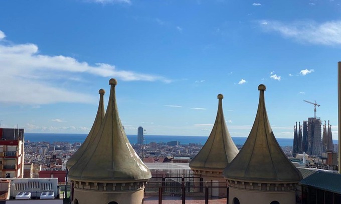 El Baix Guinardo Appartement | Amazing sea and Sagrada Familia views homey apartment