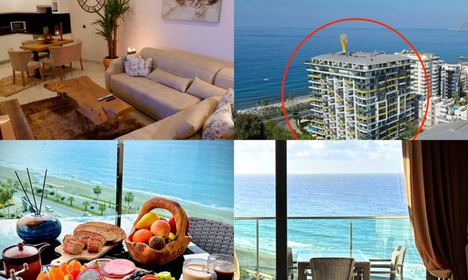 Mahmutlar Appartement | Amazing SEA VIEW, 8th FLOOR, panoramic sea view