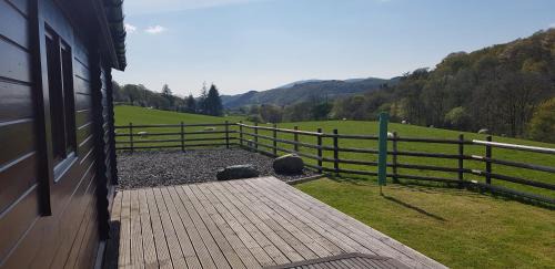 Broughton Mills Appartement | Amazing Views Log Cabin Broughton Mills South Lakes