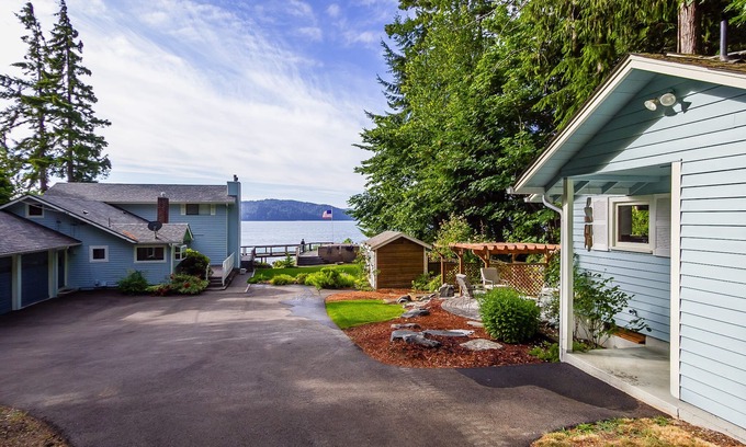 Lilliwaup Maison | Incroyable Waterfront Maison- peut accueillir jusqu'à 16
