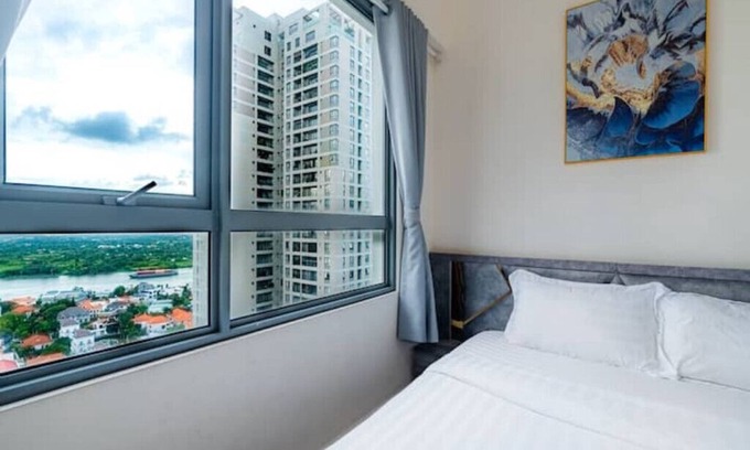 An Phu Copropriété | AmbiHOME Large 3Br 2WC river-view Masteri Thao Dien T5