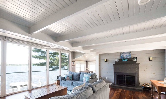 Amesbury Maison | Amesbury: Lake Front Dream Vacation, Private Dock