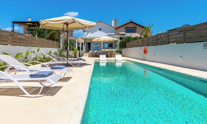 Lardos Villa | Ammos Beach House - Lardos | Sleeps 8