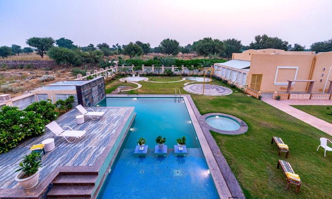 Lachhmangarh Station Balnéaire | Anand Bagh Resort & Spa by Ananta