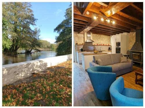 Saint-Aigny Maison | Ancien Moulin Authentique, Terrasse Privée et Rivière en Berry, Parc Naturel de la Brenne - FR-1-591-560