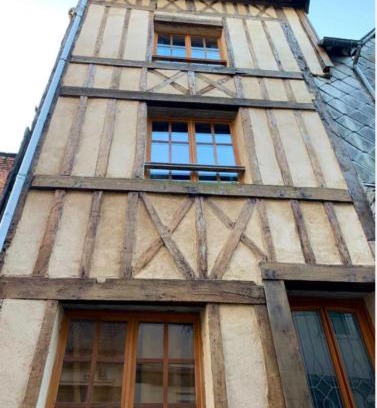 Quillebeuf-sur-Seine Appartement | Ancienne maison de pêcheur atypique