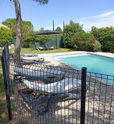 Massillargues-Attuech Maison | Anduze Gîte Les Bambous au "Petit Clos des Cigales"