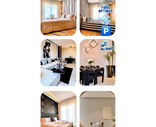 RACINE EXTENSION Appartement | ANFA LIVING - Front Sea VIEW 180 -2 or 3 bedrooms- LES TERRASSES D'ANFA by ShortStayMaroc