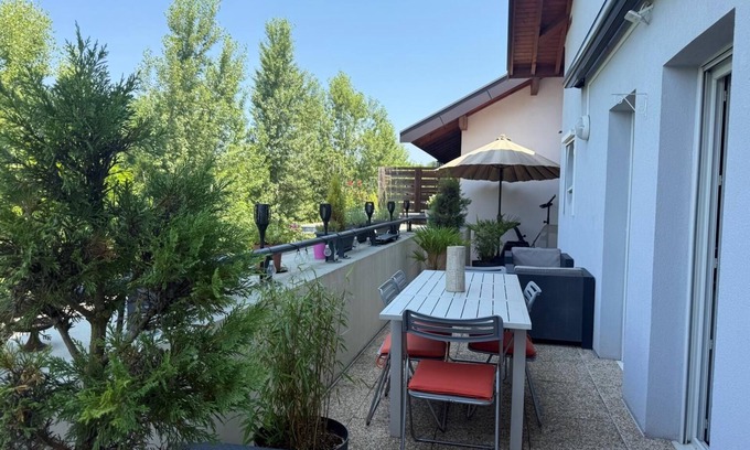 Annecy-le-Vieux Appartement | Annecy Spacious 4-bedroom duplex, terraces and parking. Ideal for families