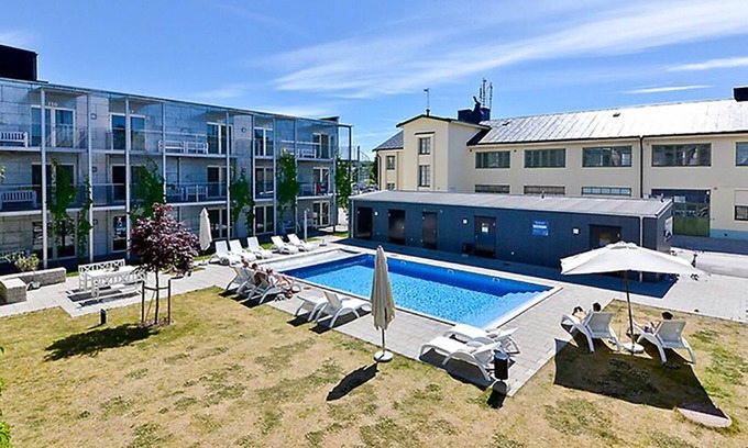 Visby Appartement | Annex Artillery - for those who want a pool