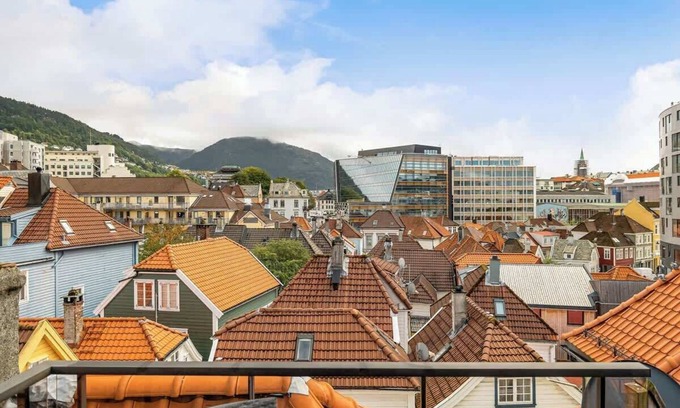 Bergen City Centre Appartement | Anno 1645 | Private roof terrace & Easy Check-In