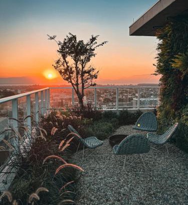 Capao da Canoa Appartement | Apê elegante, terraço Lindo e ótima localização