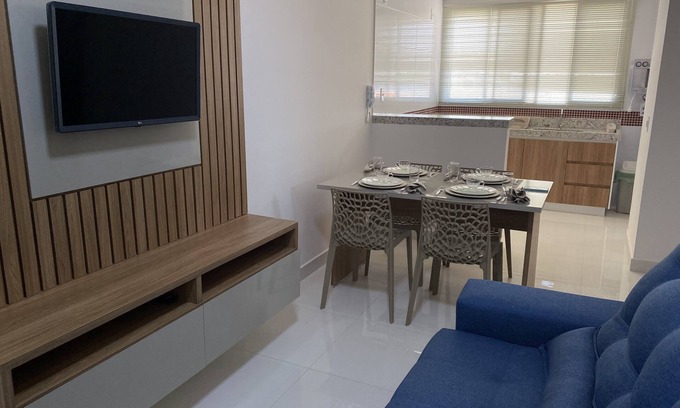 Pampulha Appartement | AP3: new, wi-fi, with air. Just come!