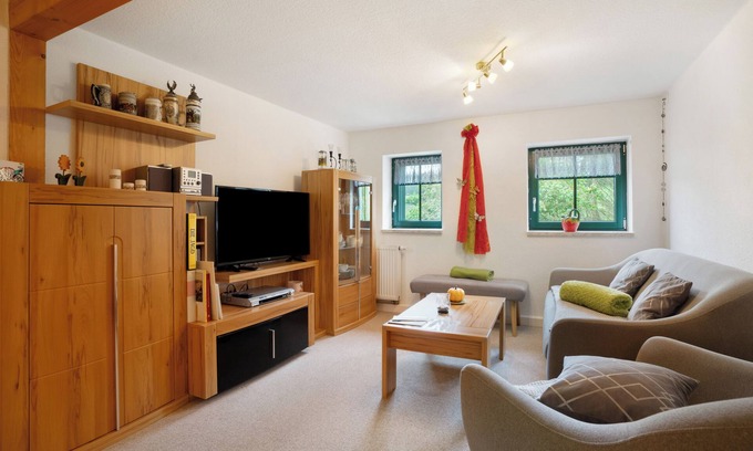 Berggieshubel Appartement | Appartement "Wohnung Volksgut" avec vue sur les montagnes, terrasse privée et Wi-Fi
