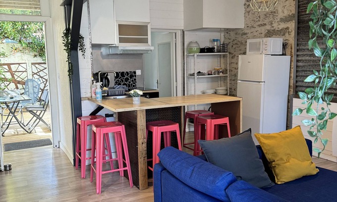 La Bernerie-en-Retz Appartement | Appart. 50m² 5 pers. 2 CH Centre-Gare-Mer à pied !