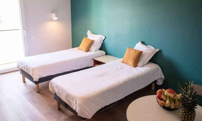 Lambezellec Appartement | Studio 2 Personnes Twin Balcon