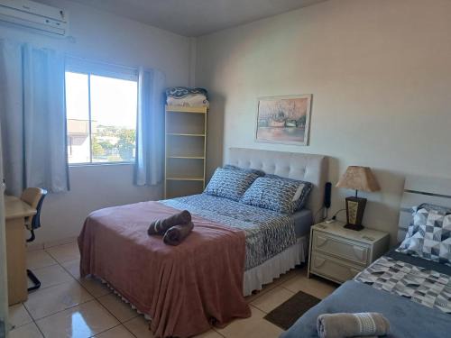 Santo Angelo Appartement | Apart próximo a Unimed, Catedral e HSA de 2 quartos com 2 AR, mini-Academia e garagem no Centro-sul