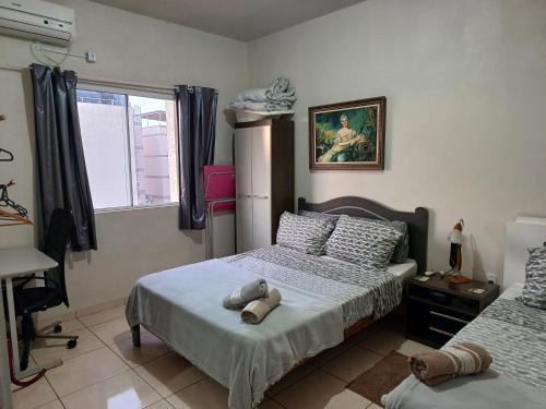 Santo Angelo Appartement | Apart próximo a Unimed, Catedral e HSA de 2 quartos com 2 Ar, mini-Academia e garagem no Centro-sul