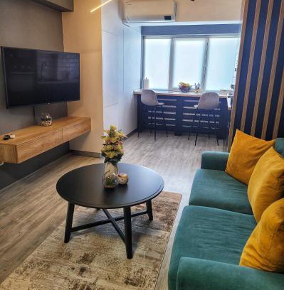 Bacau Appartement | Apartament Delux 40 m2 cu parcare gratuită, lângă Arena Mall in Centru Bacău - ideal pentru cupluri sau business