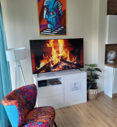 Charzykowy Appartement | Apartament Kinowy z Tarasem Widokowym i Netflixem PanTuNieSpał