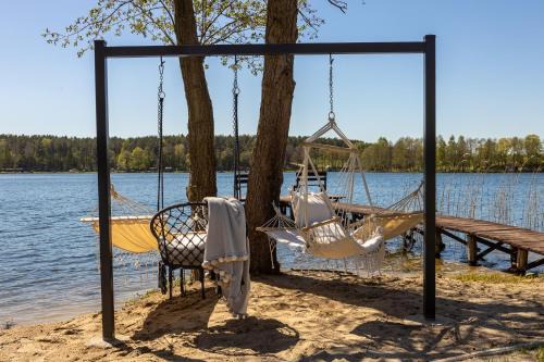 Olsztyn Appartement | Apartament nad jeziorem Sukiel z własną plażą