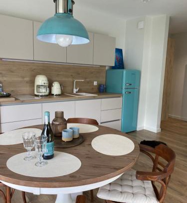 Pogorzelica Appartement | Apartament SZAFIROWY SEN z widokiem na morze