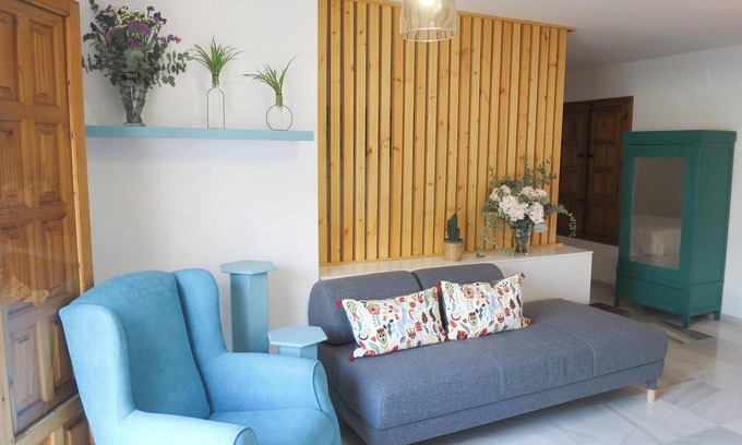 Santa Marina Appartement | Apartament 1 Dormitorio avec Wi-Fi, climatisation & terrasse