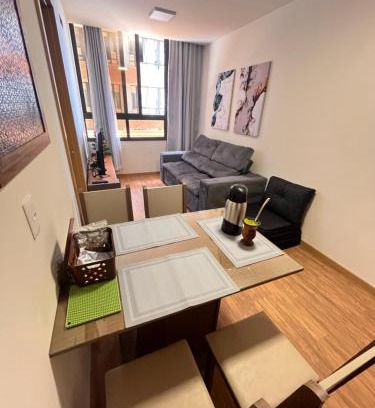 Centro Appartement | Apartamento 1 quarto, com garagem no centro próximo Hospital de Caridade
