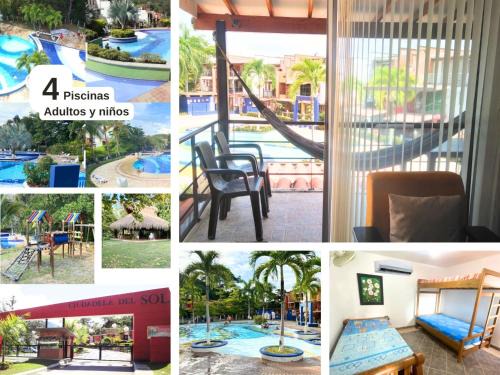 San Jeronimo Appartement | "Apartamento 2 Habit en Ciudadela del Sol -Condominio, 4 piscinas, a una cuadra del parque"