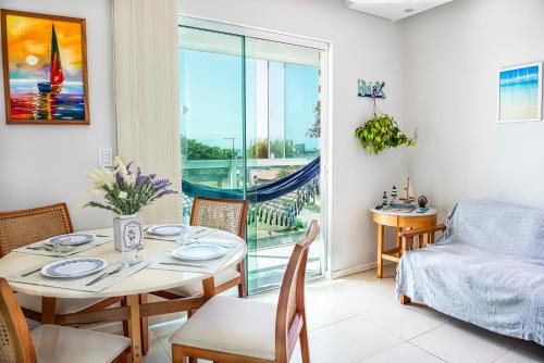 Vila Nova Appartement | Apartamento a 500m da Praia com Vista do Mar, Ar-Condicionado, Churrasqueira, Rede de Descanso e Cozinha Completa