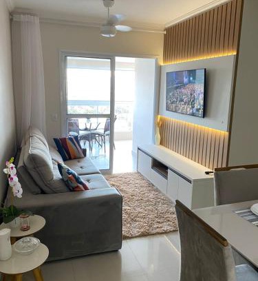 Vila Clais Appartement | Apartamento em Bertioga com varanda gourmet