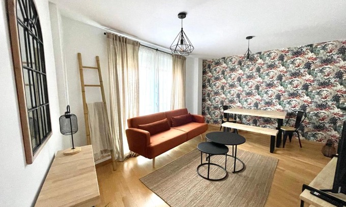 Insuela Appartement | Apartamento en palmeira - Colores del Barbanza Naranja