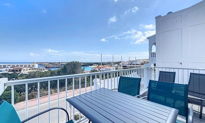 Arenal d'en Castell Appartement | Appartement-Appartement-Salle de bain privée séparée-Vue sur l'océan