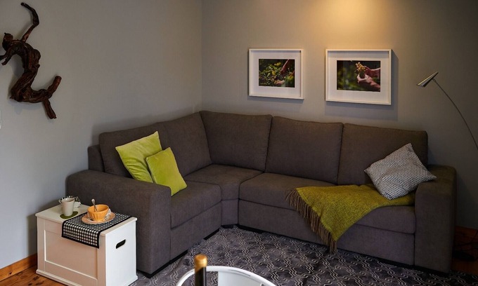 Biscoitos Appartement | Apartamento Familiar nos Biscoitos com Vinhas e Vista Para a Montanha!
