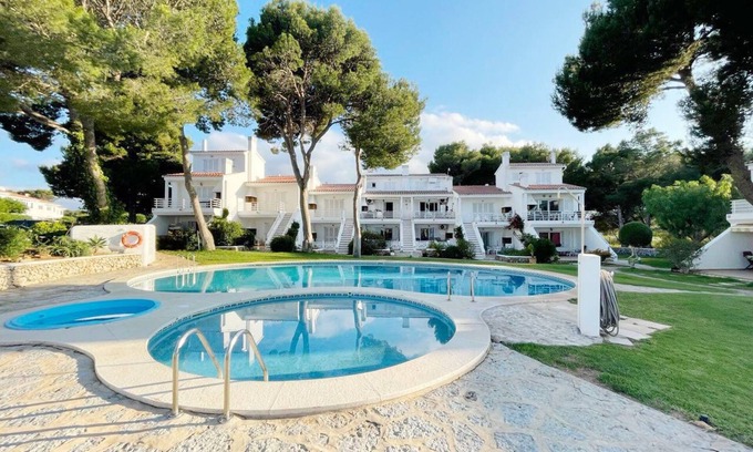 Port d'Addaia Appartement | Apartamento Lia con Piscina y Terraza en Port Addaia