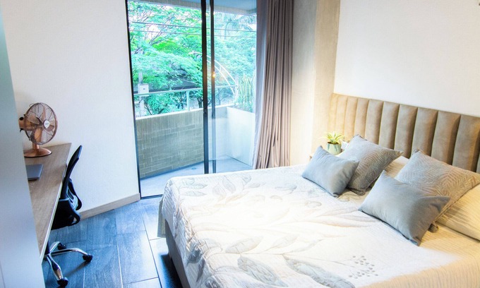 Laureles - Estadio Hôtel | Apartamento Medellín con Vista al Exterior