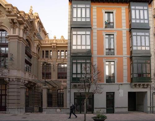 Aviles Appartement | Apartamento Palacio Valdés, centro Avilés, con parking