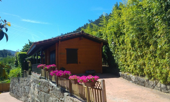 San Adrian de Cobres Cottage | Appartement avec vue sur la Ría de Vigo, 2/3 personnes à Pontevedra