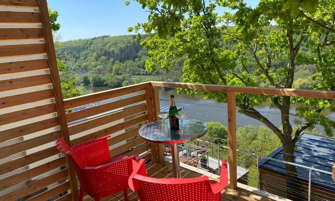 Zdiby Cabine | Apartmán - E - Vyhlídka nad řekou