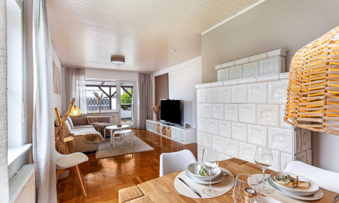 Schloss Holte-Stukenbrock Appartement | Appartement "scandinave" avec terrasse privée et Wi-Fi