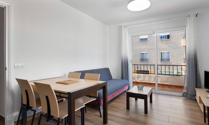 El Puerto de Santa Maria Appartement | Appartement 'Playa Centro' avec terrasse privée, balcon et Wi-Fi