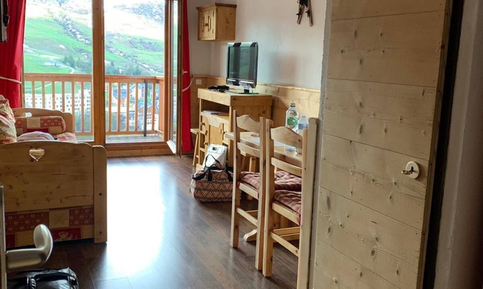 Montgellafrey Appartement | Appartement 4 - 5 personnes avec une vue panoramique sur le domaine skiable