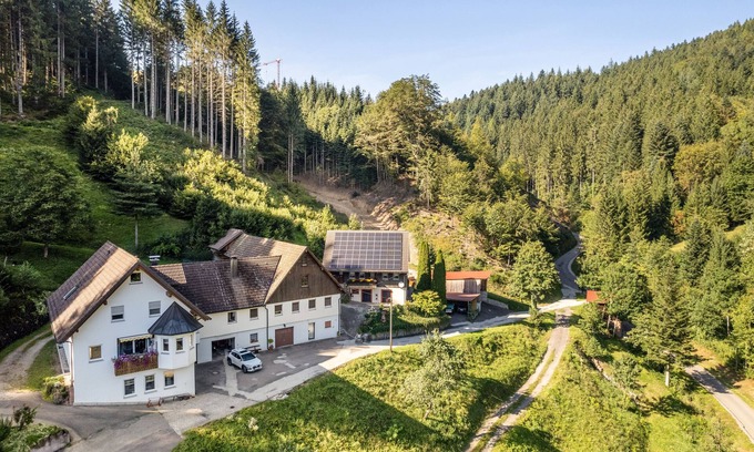 Bad Peterstal-Griesbach Appartement | Appartement "Brumichelhof" avec vue sur les montagnes, terrasse privée et Wi-Fi