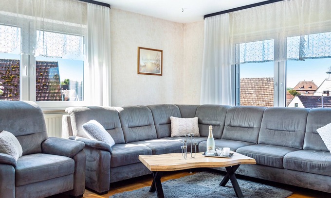 Blaufelden Appartement | Appartement "Kleinert" avec jardin partagé, balcon et Wi-Fi