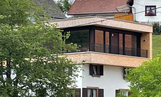 Bonndorf Appartement | Apartment 'Urlaub Mit Ausblick' with Private Terrace, Shared Garden and Wi-Fi